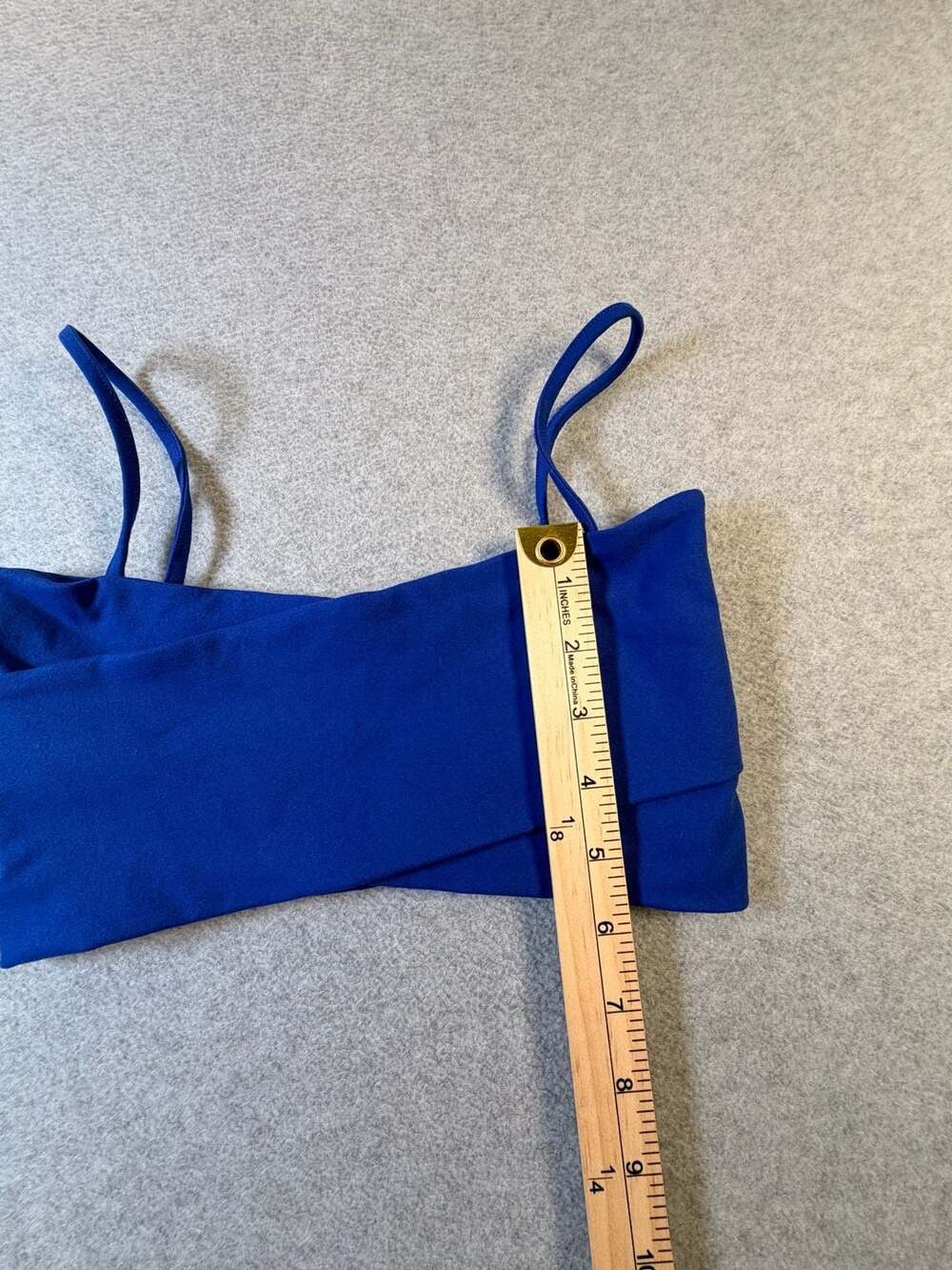 Live the Process Orion Crisscross Sports Bra Size XS Small X Petit Blue - Picture 3 of 6